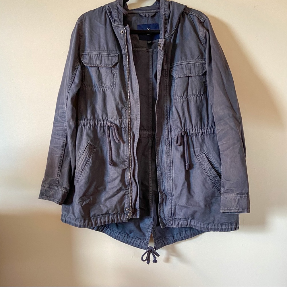Navy utility jacket